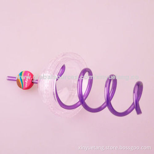BPA-free Plastic Cup with Lid and Straw, Fashionable DesignNew
